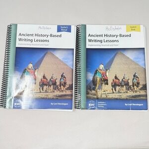 IEW Ancient History-Based Writing Lessons Teacher & Student Book - No Writing